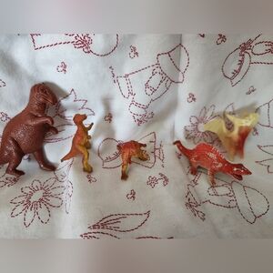 Vintage Dinosaur Figurines